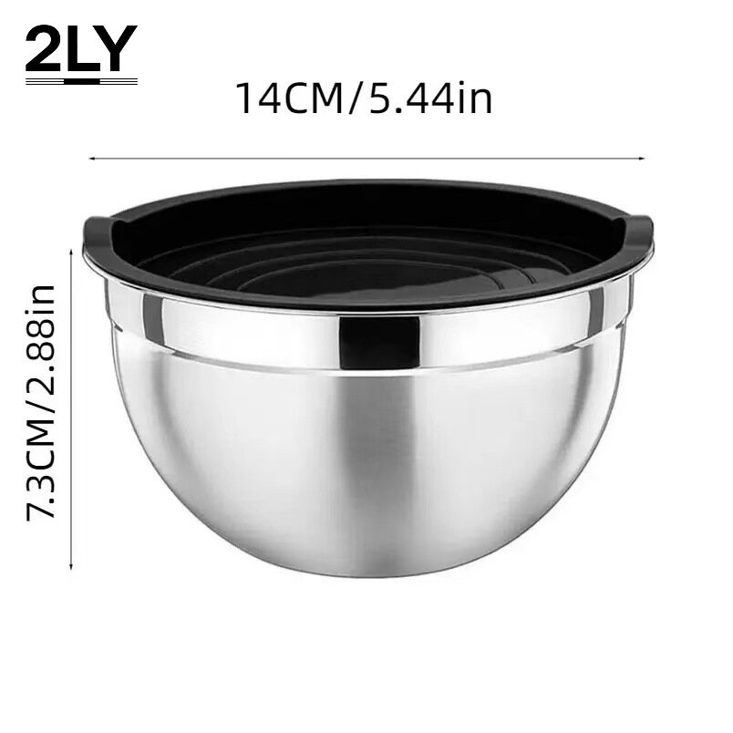 Baking Kitchen Set - Набор утолщенных мисок из нержавеющей стали