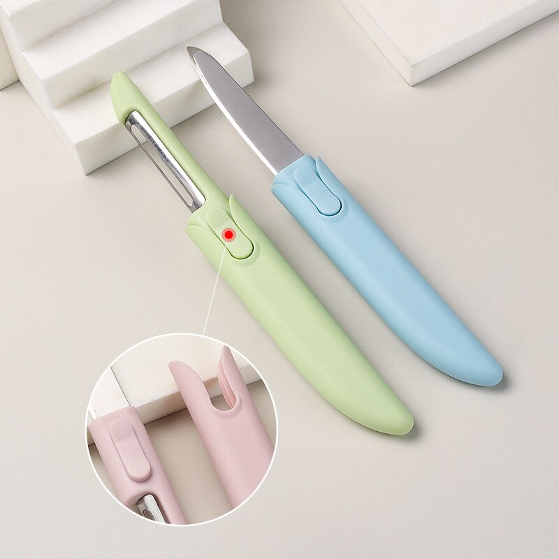 Kitchen Baking Utensil - Овощечистка «два в одном» из нержавеющей
