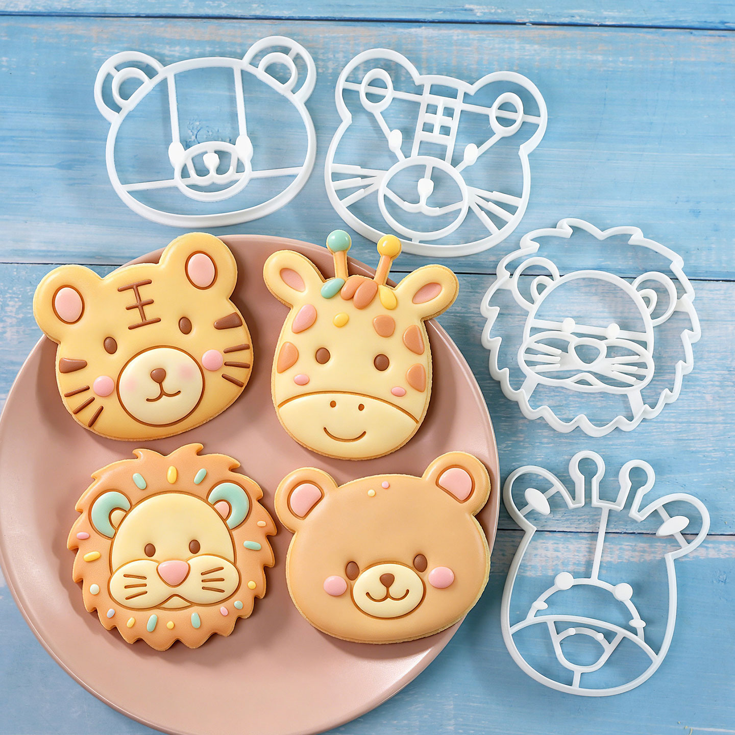 Baking Kitchen Set - Набор из 4 формочек для печенья