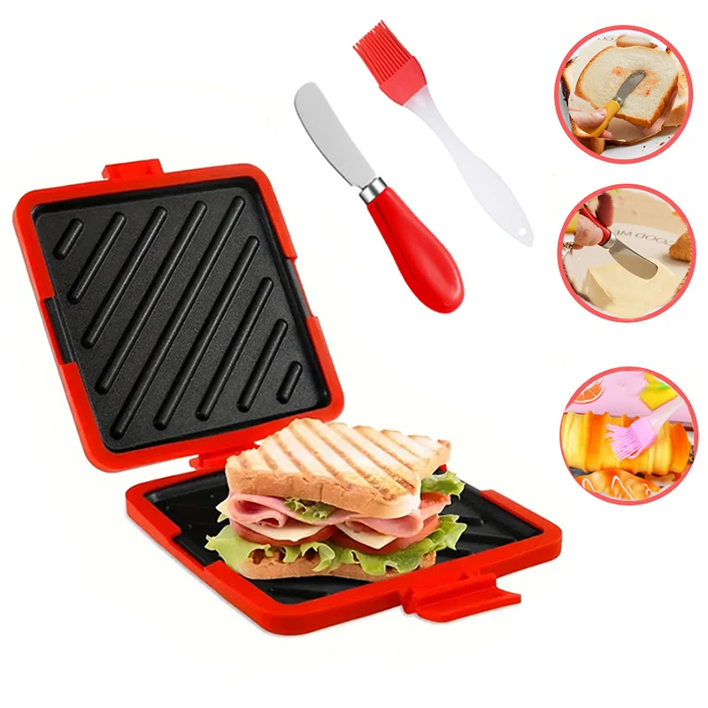Набор из 3-х тостеров для сэнд – обзор и цена Baking Kitchen Set