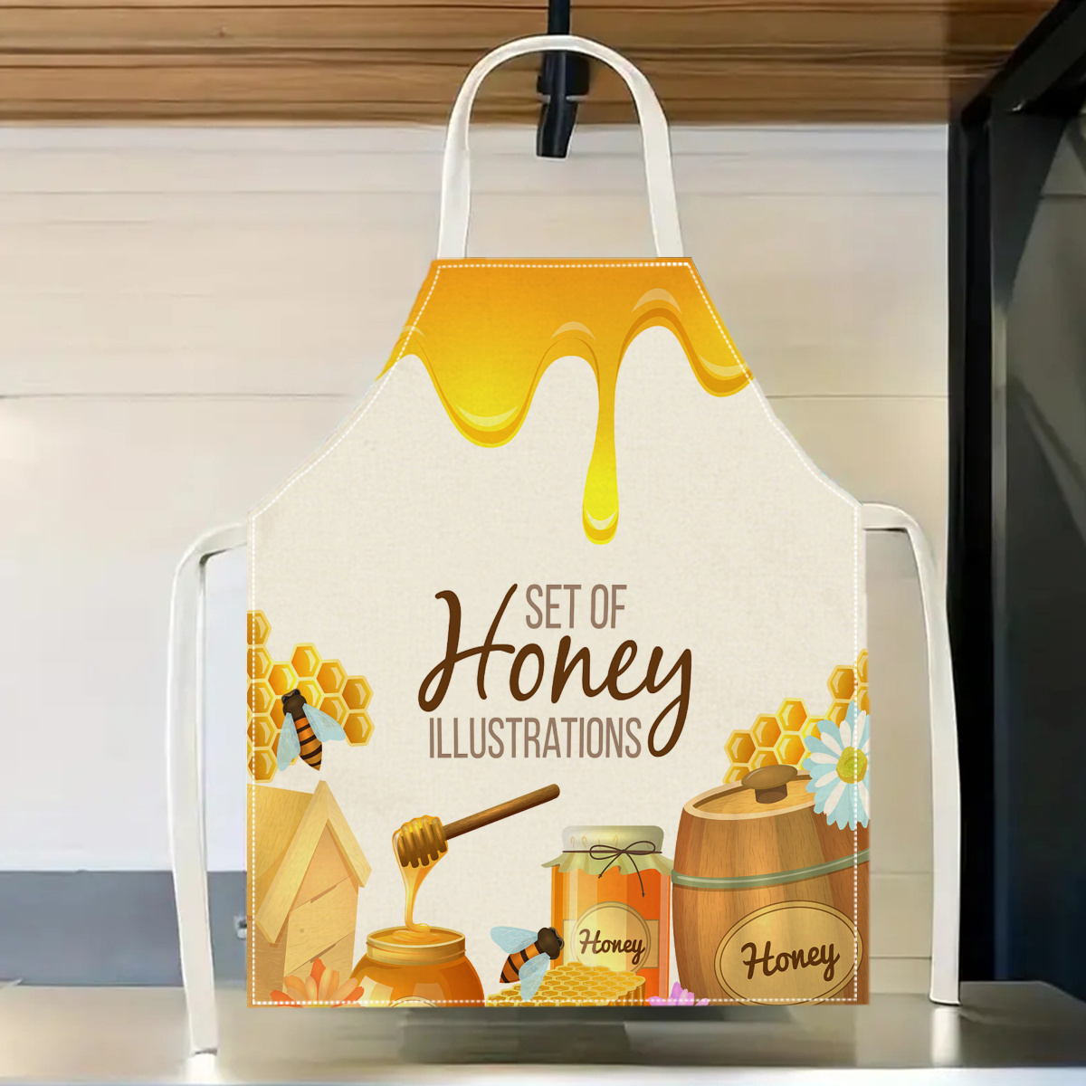 Фартук с изображением пчелы, 1 – обзор и цена Baking Kitchen Design Ideas