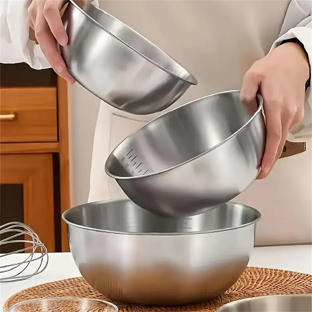 Набор из 1-3 мисок из нержавею – обзор и цена Baking Kitchen Set